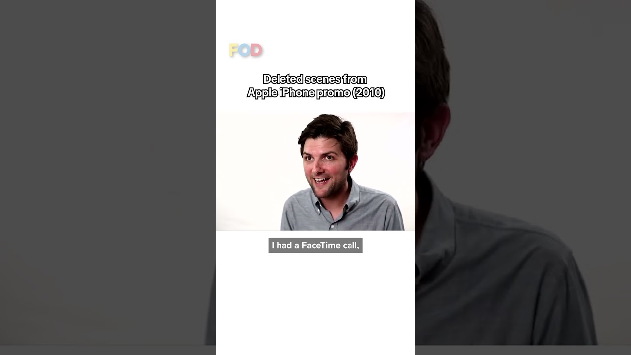 Adam Scott’s First Ever FaceTime Call