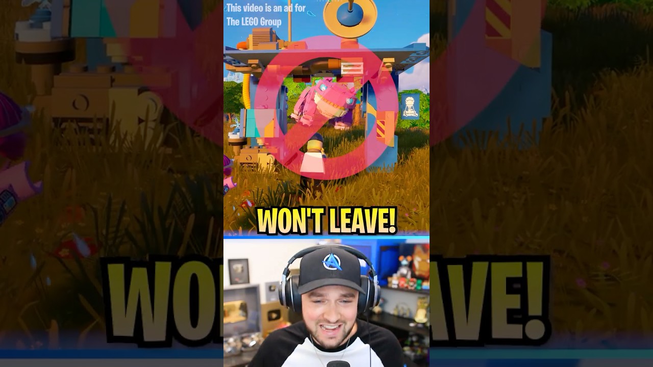 #Advertisement @LEGO The Fortnite Battle Bus won’t leave!