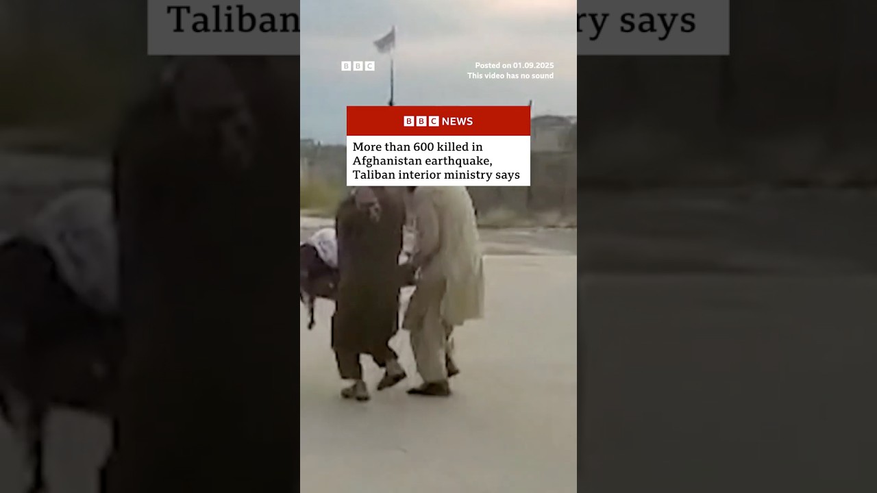 Afghanistan earthquake leaves hundreds feared dead. #Afghanistan #Earthquake #BBCNews