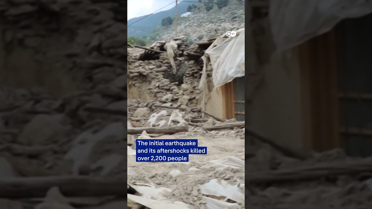 Afghans suffer from 5.4 magnitude aftershock | DW News