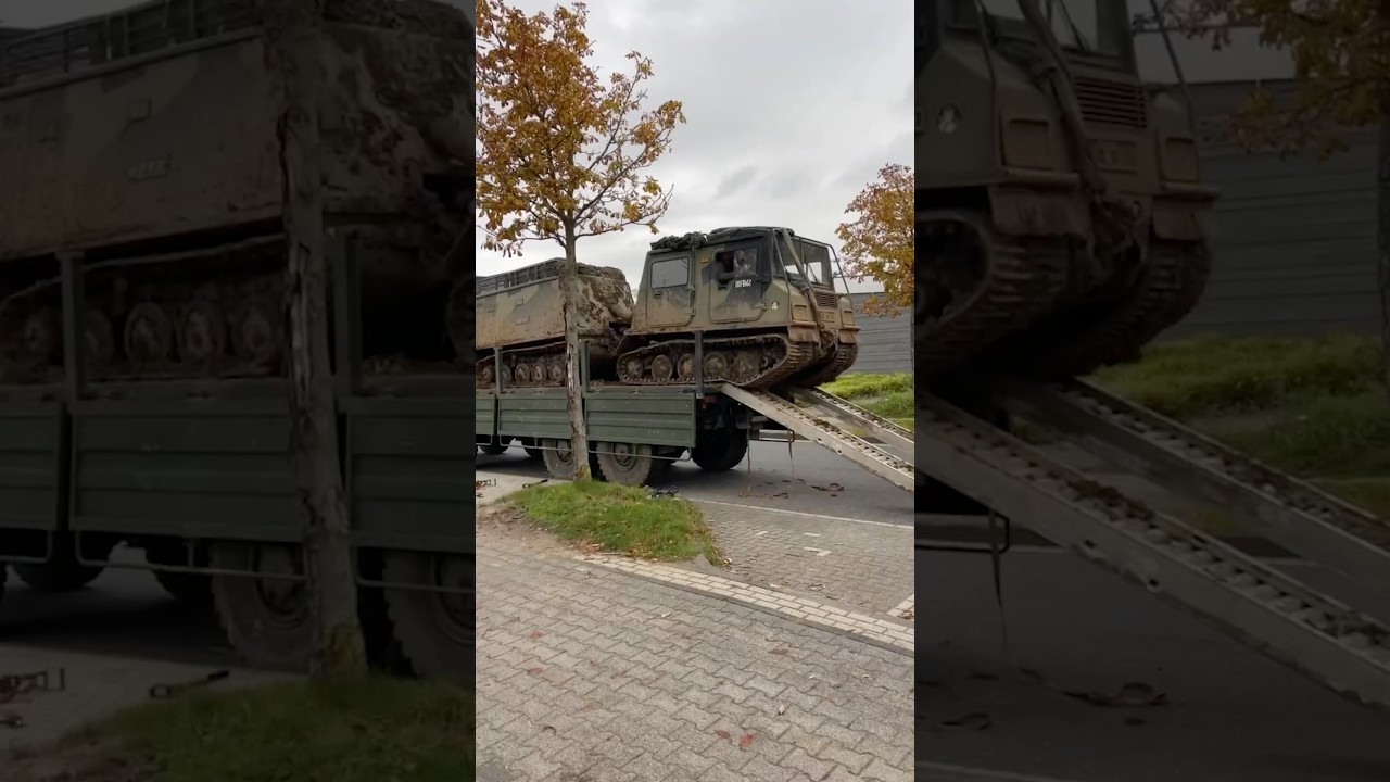 All-Terrain Tracked Vehicle! 🪖 #vehicles #allterrain #military