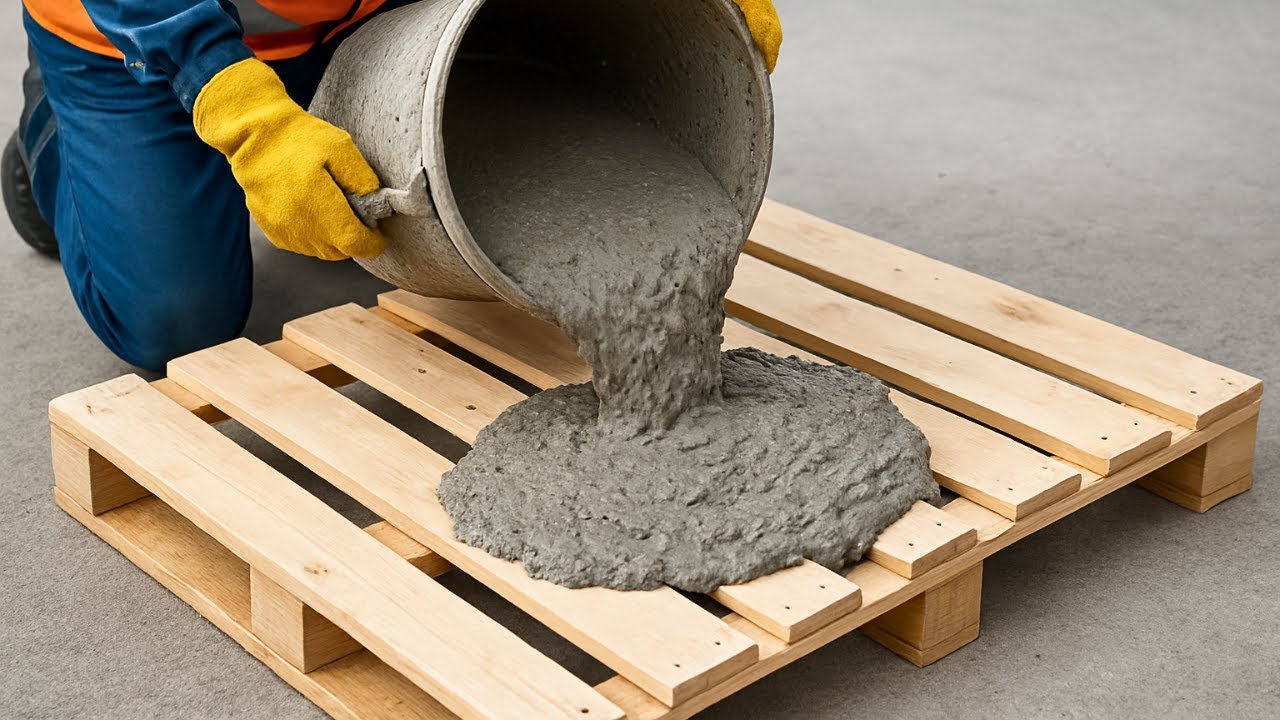 Amazing Creations from Cement and Wooden Pallets, DIY Garden Decorations From Recycled