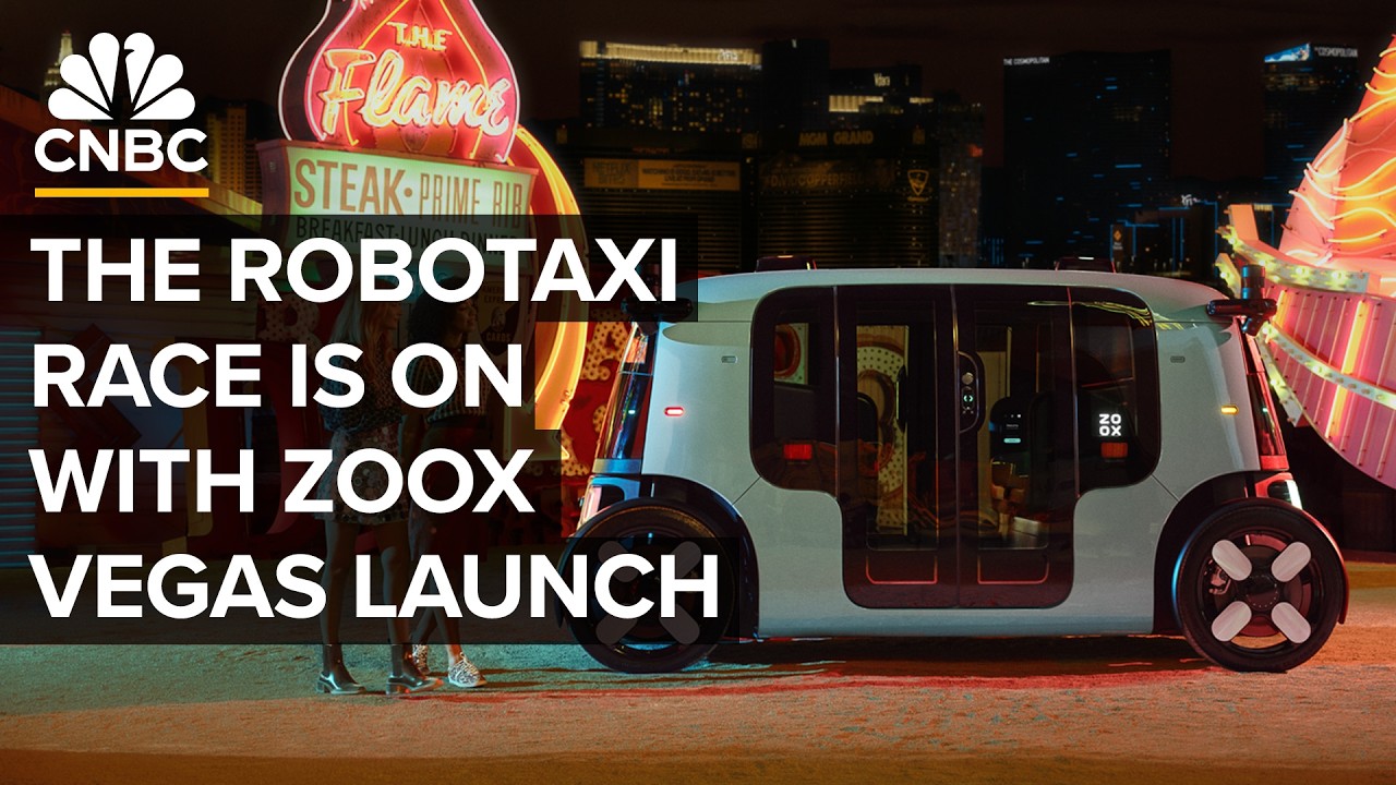 Amazon Just Launched Its Zoox Robotaxis In Las Vegas And We Took A Ride