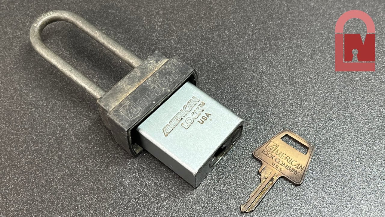 American Lock Series 30 Padlock Picked