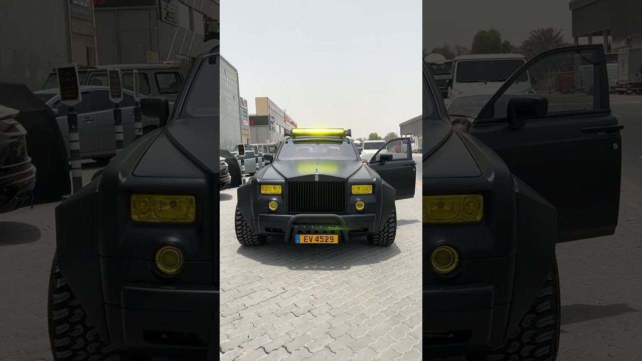 An Off-Road Rolls-Royce?! 🤯 ​⁠@sbxcars  #rollsroyce #offroad #luxury
