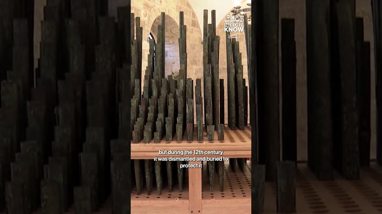 Ancient Christian pipe organ makes music after 800 years of silence