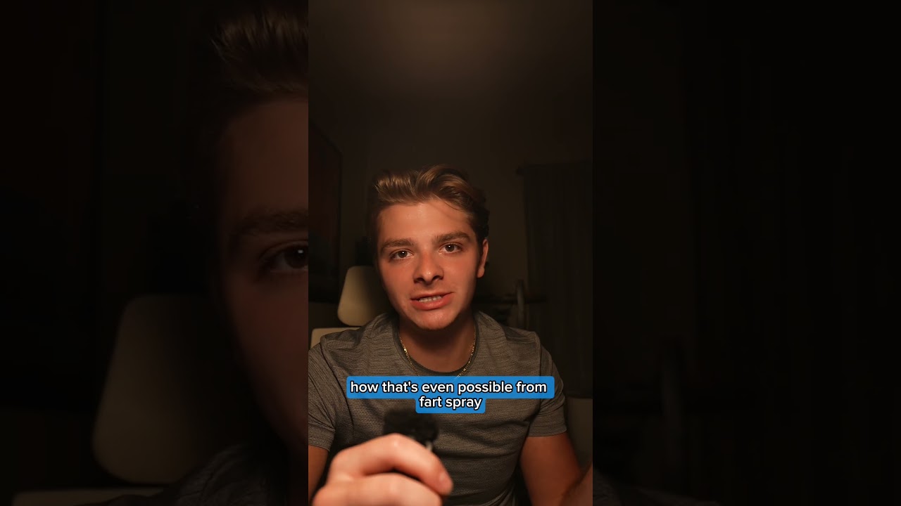 Arrested for FART SPRAY 😭