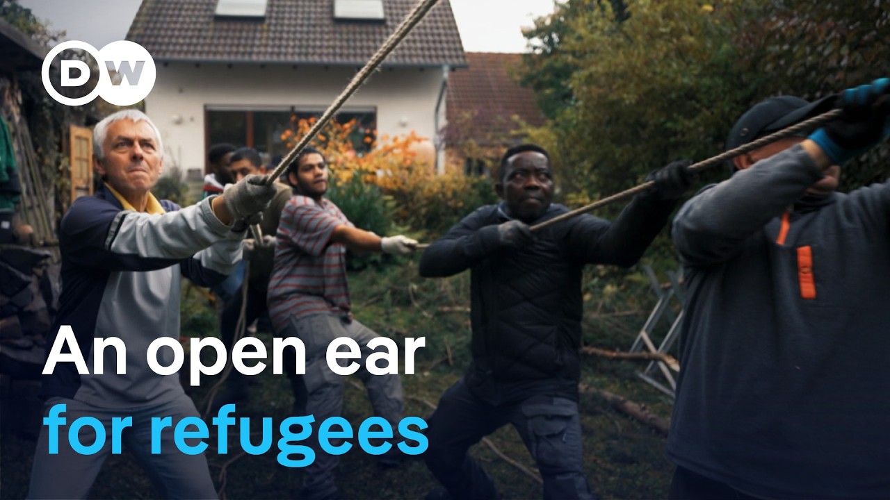 Arrival in Germany – What’s next? Volunteers help refugees | DW Documentary
