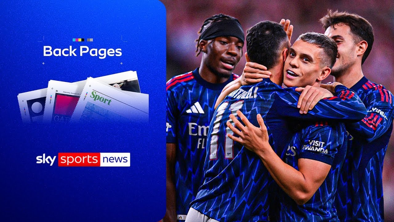 Arsenal & Spurs both win opening UCL games | Does Amorim have 3 games to save his job? | Back Pages