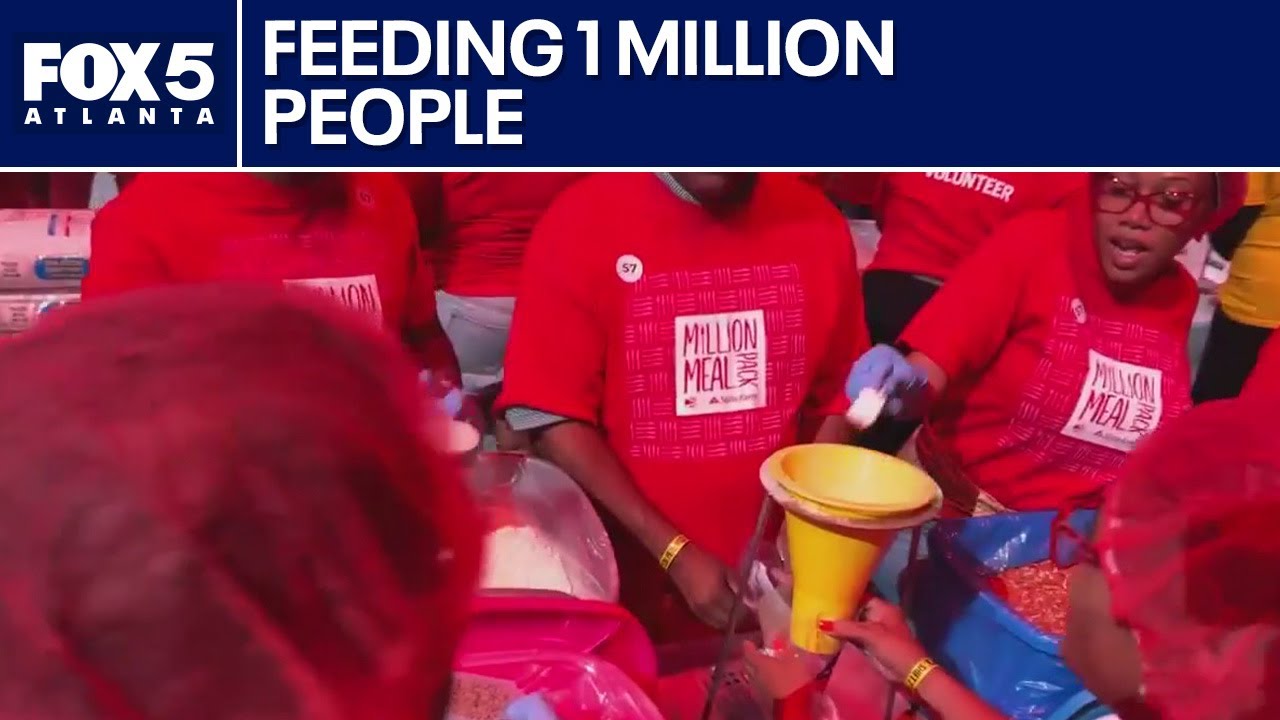 Atlanta Hawks, State Farm host Million Meal Pack | FOX 5 News