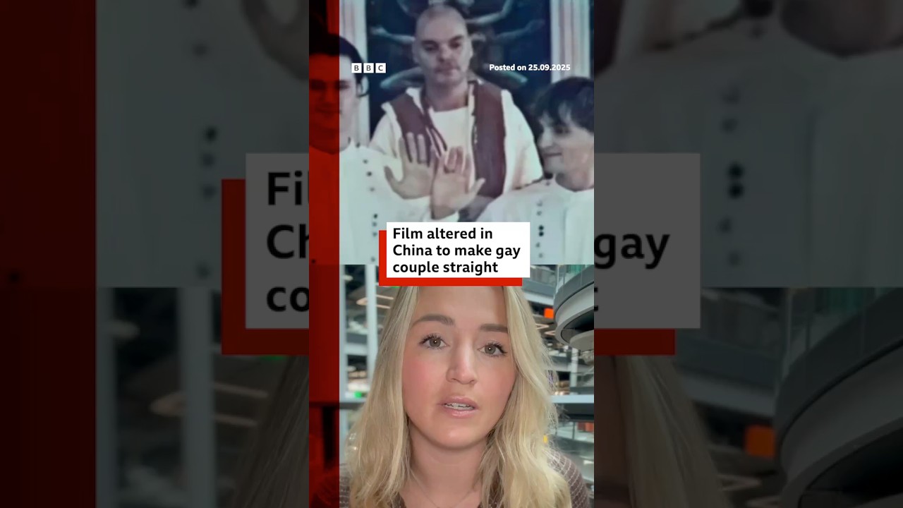 Australian film altered in China to make gay couple straight. #Australia #China #BBCNews