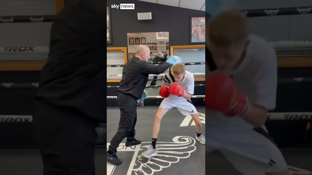 Boxing legend Ricky Hatton posted training videos on his social media days before his death #skynews