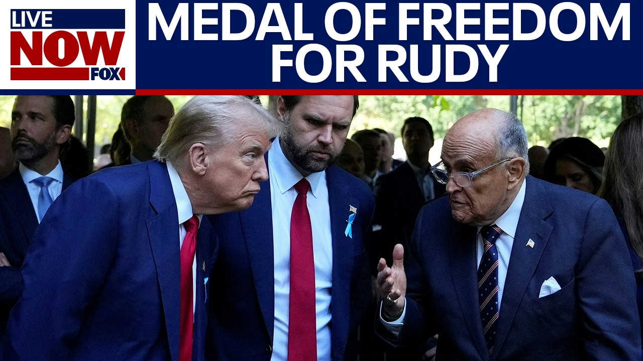 BREAKING: Trump awards Rudy Giuliani Presidential Medal of Freedom