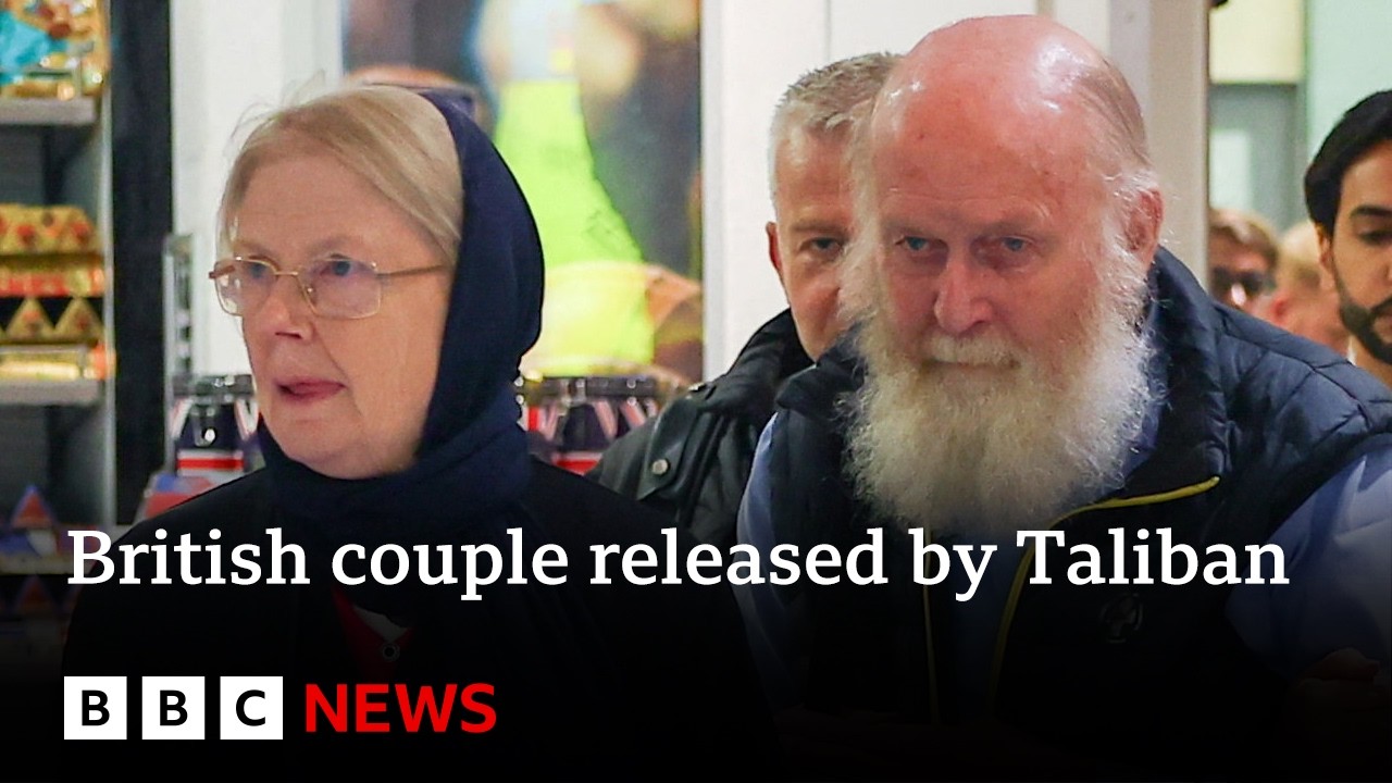 British couple held by Taliban for months feared they would be executed | BBC News