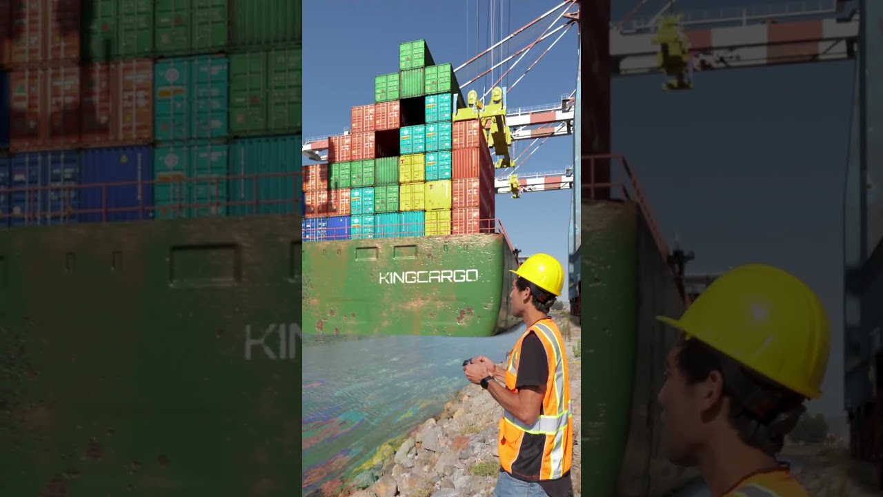 Cargo Ship DISASTER Caught On Camera!