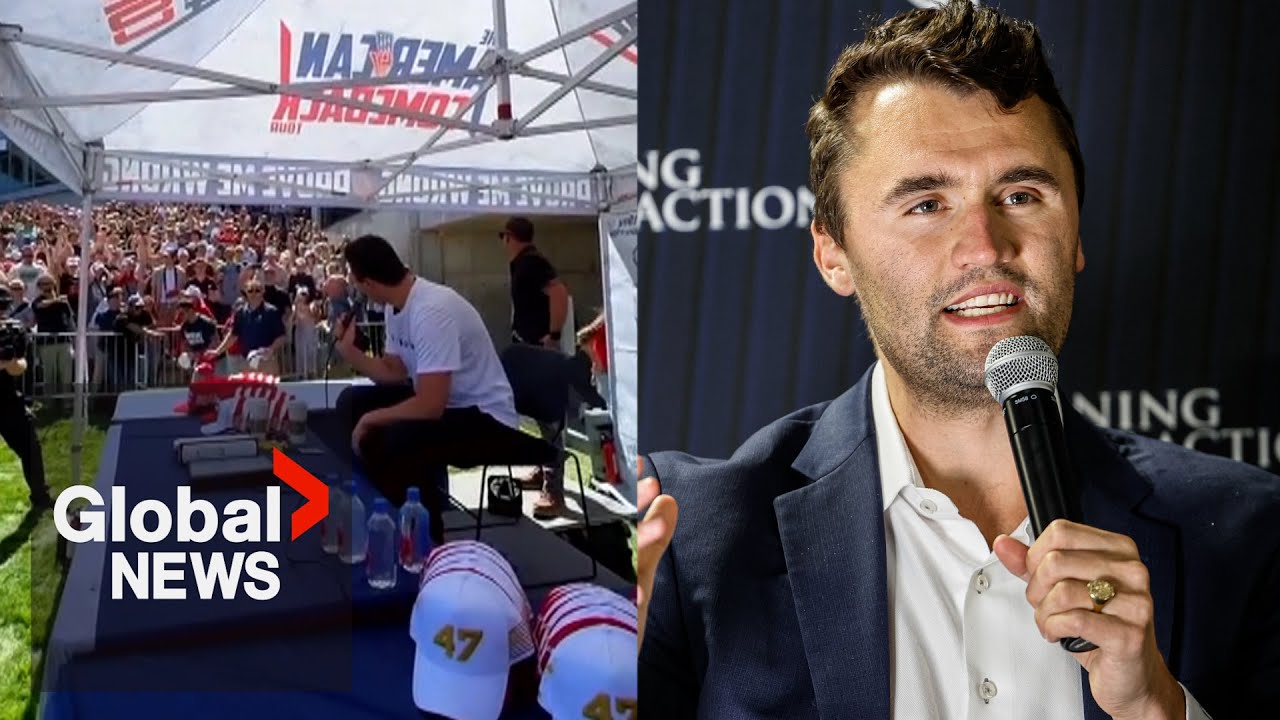 Charlie Kirk dead: “Person of interest” in custody after shooting of US Conservative activist | FULL