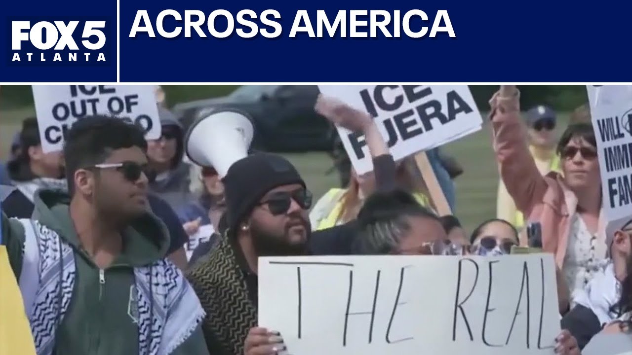 Chicago protests troop deployment, boy sneaks to Chick-fil-a for breakfast: Across America | FOX 5 N