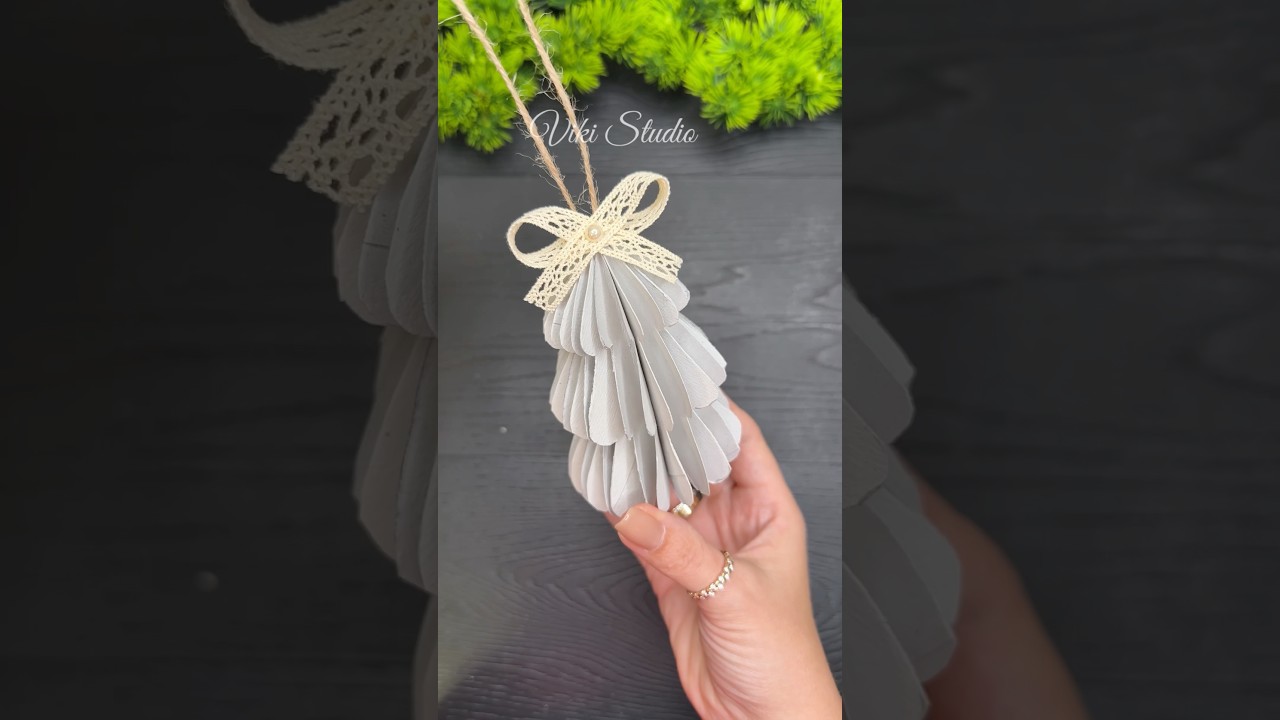 Christmas Crafts Ideas! Toilet Paper Roll Winter Ornaments #christmas #christmas2025 #shorts