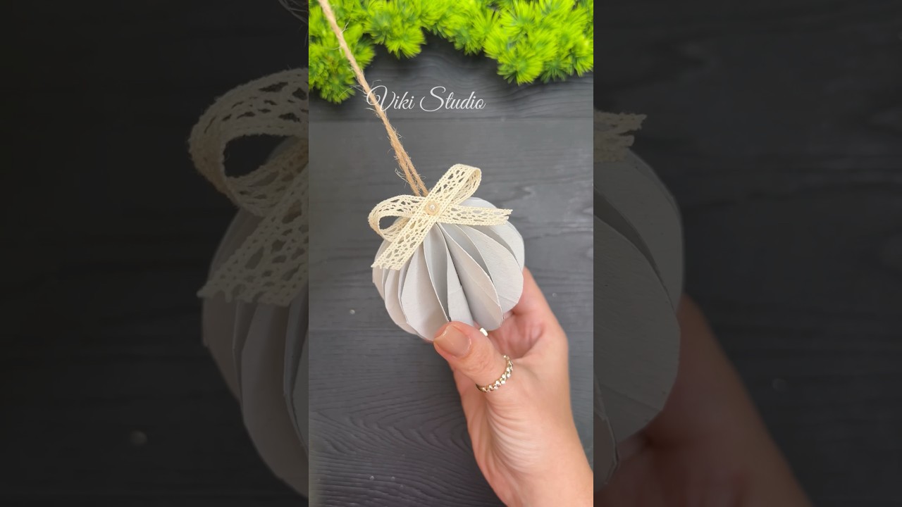 Christmas Crafts Ideas! Toilet Paper Roll Winter Ornaments #christmas #fyp  #christmas2025 #shorts