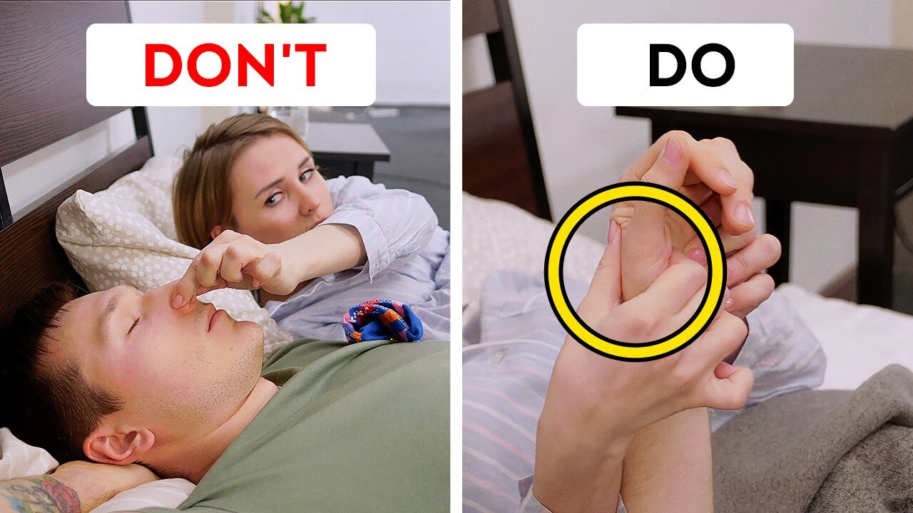 ✨ Clever Hacks To Fall Asleep Fast & Wake Up Fully Rested 🌙💤