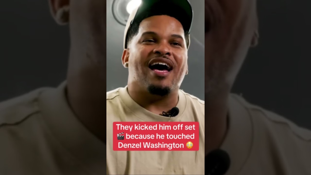 Clutch williams on getting kicked off movie set after touching Denzel Washington