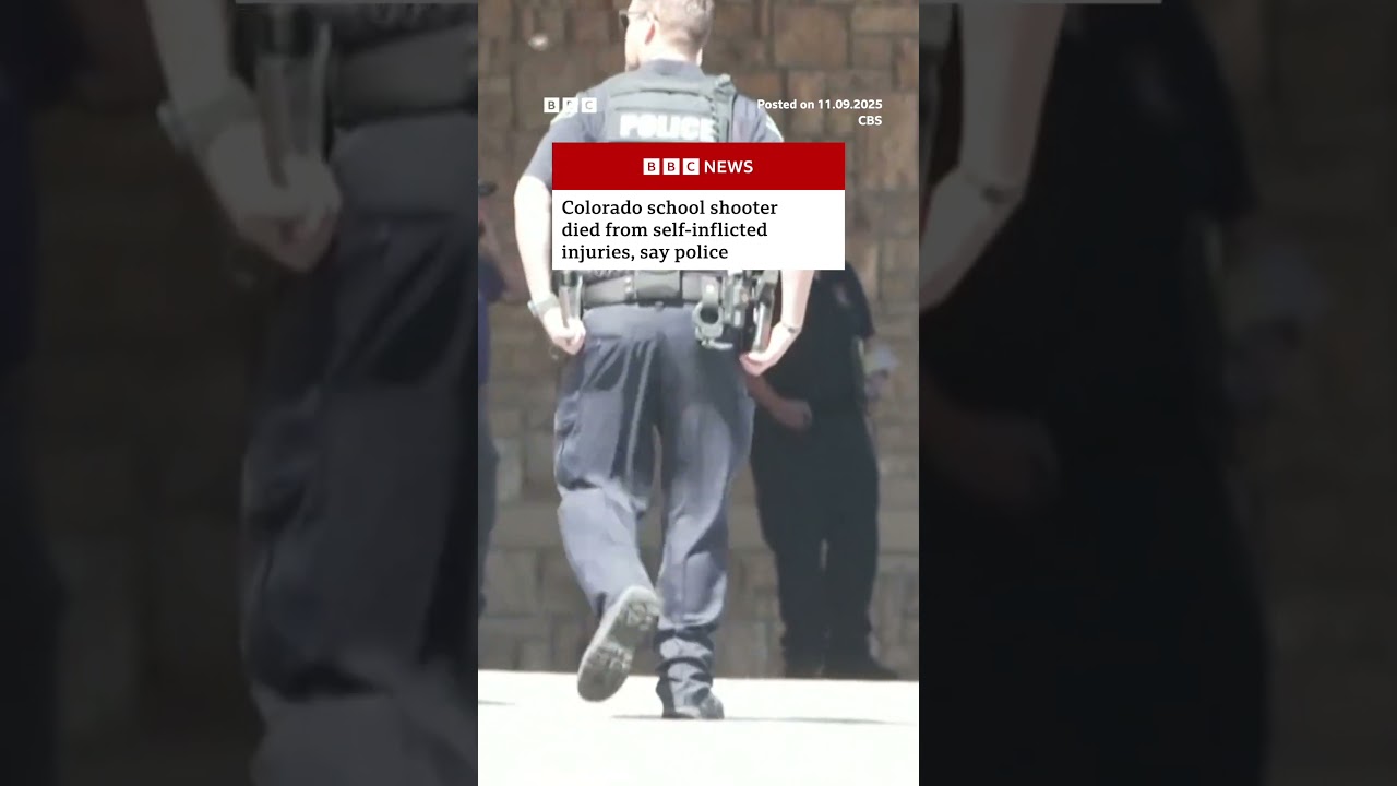 Colorado school shooter died from self-inflicted injuries, say police. #BBCNews