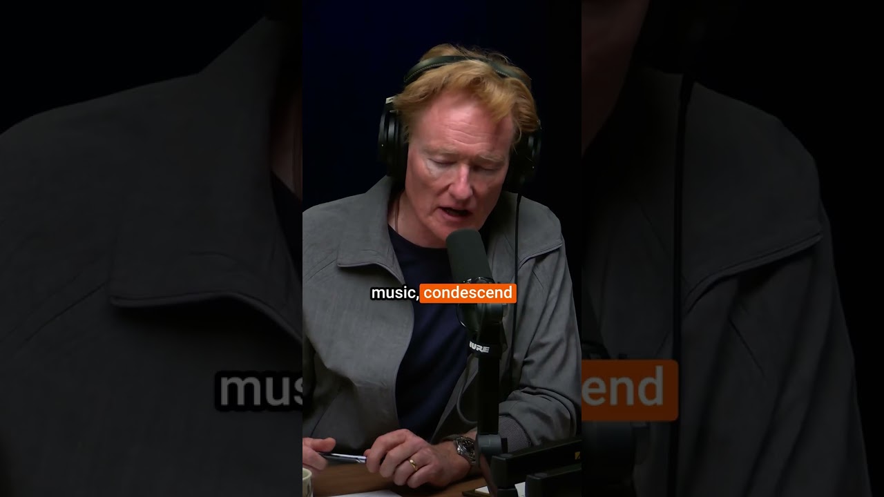 Conan compares Nate Bargatze to Bob Newhart. #podcast #comedy