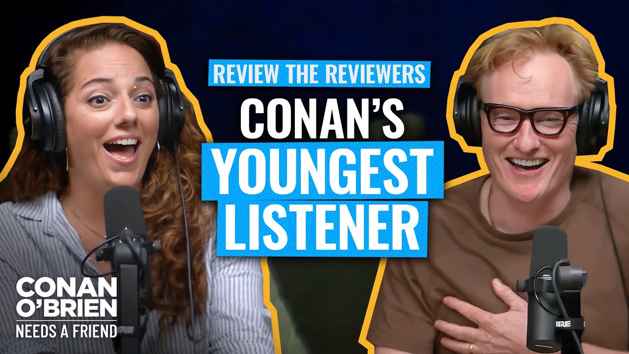Conan Finds Out A Teen Fan Listens To His Podcast In Class | Conan O’Brien Needs A Friend