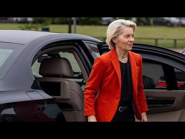 Conflicting reports emerge on suspected Russian GPS jamming of von der Leyen’s plane