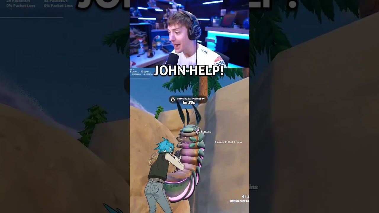 Creepy Fortnite Glitch..