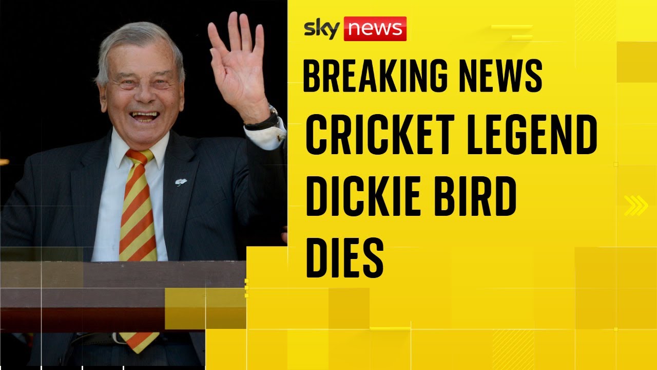 Cricket icon Dickie Bird dies aged 92