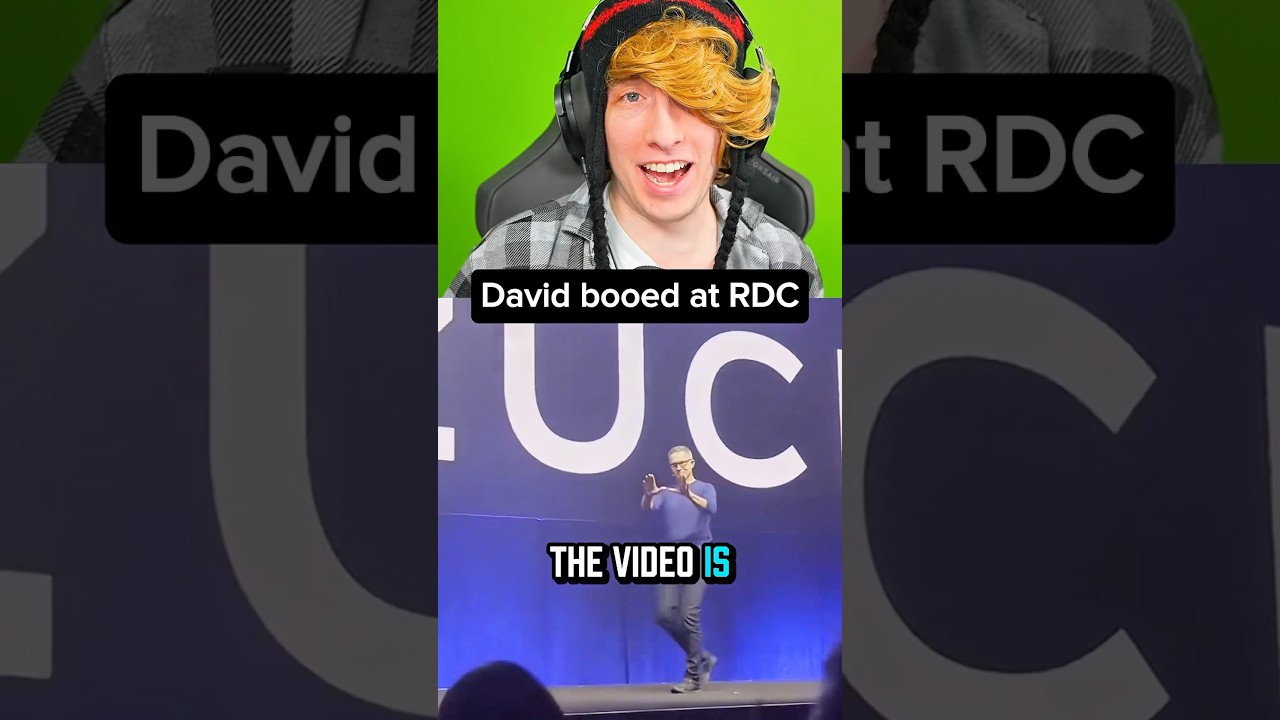 david baszucki gets booed