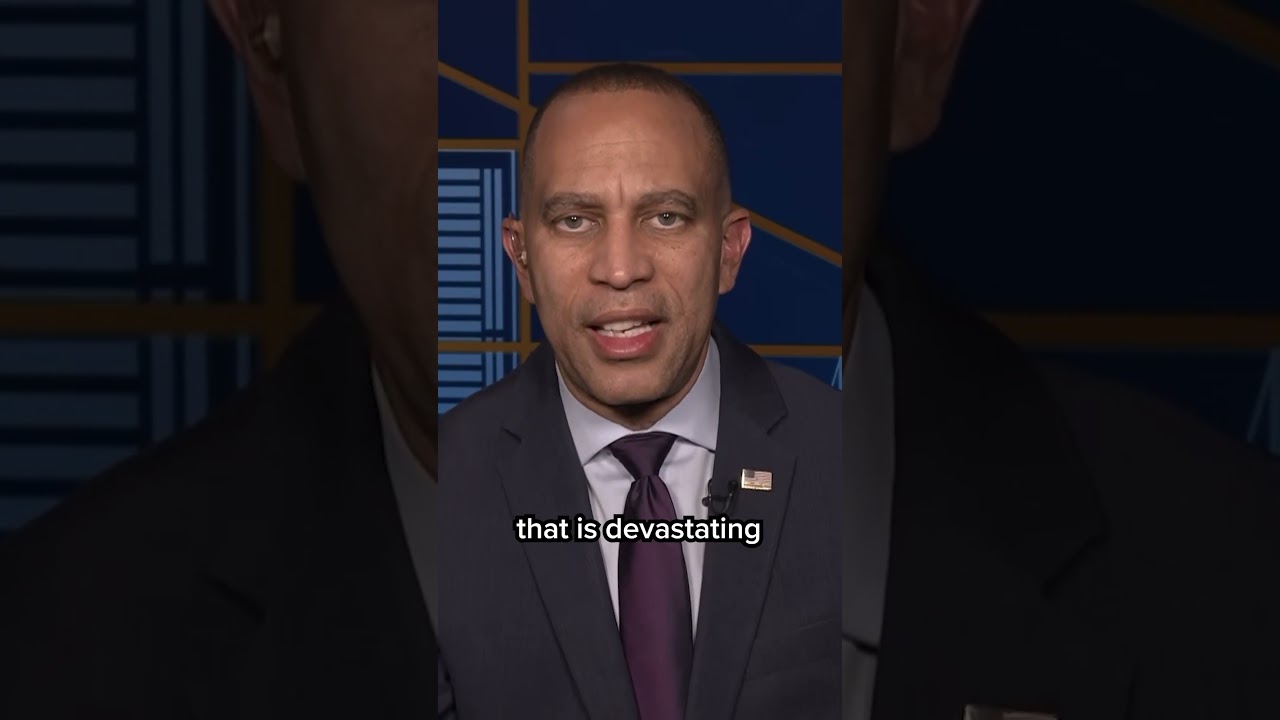 Dem. House Leader Hakeem Jeffries responds to government shutdown