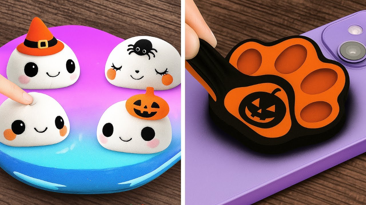 DIY FIDGETS 🎃🐾 The Most Satisfying Crafts Ever!