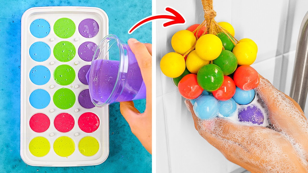 DIY RAINBOW SOAP! 🌈 The Most Colorful Crafts You’ve Ever Seen! 🤩