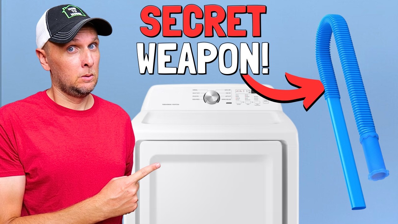 Doing This Will Make Your Dryer Run Like New And Prevent Fires!