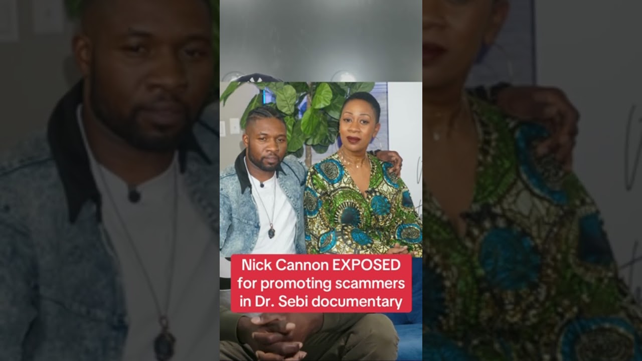 Dr Sebi son exposes Nick Cannon for lying about making the documentary.