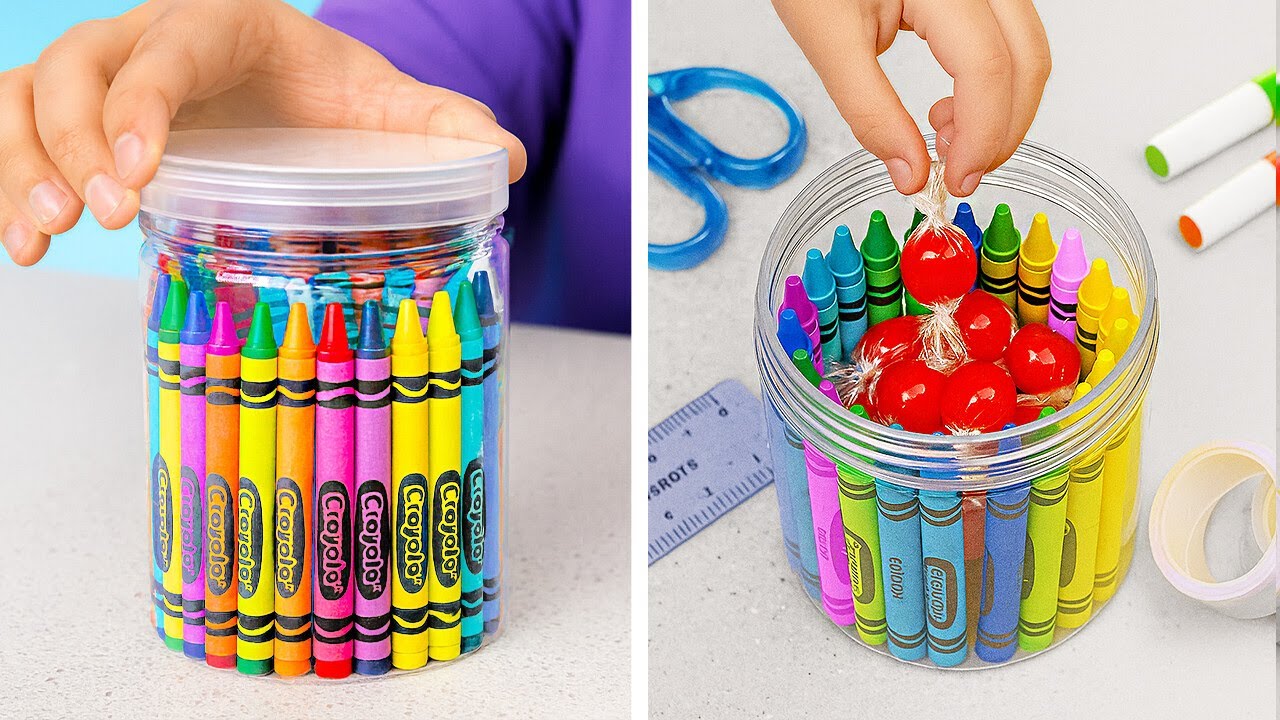 ✏️ EDIBLE SCHOOL SUPPLIES 😍✨ Yummy DIY Ideas & Crafts