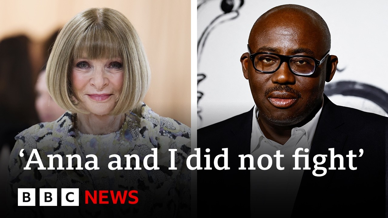 Edward Enninful on his time at Vogue, Anna Wintour and being ‘woke’ in fashion | BBC News