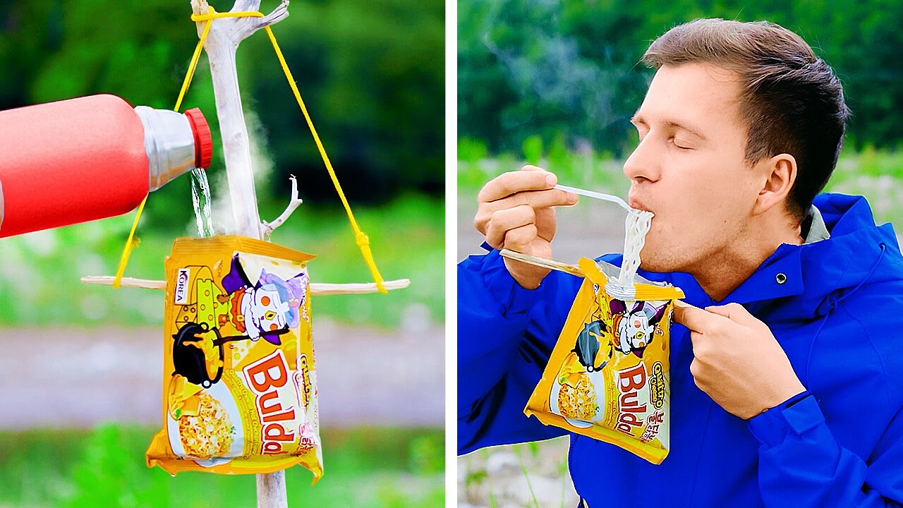 ⛺ EPIC Camping Hacks ✨🌲 Make Your Outdoor Adventure Amazing!