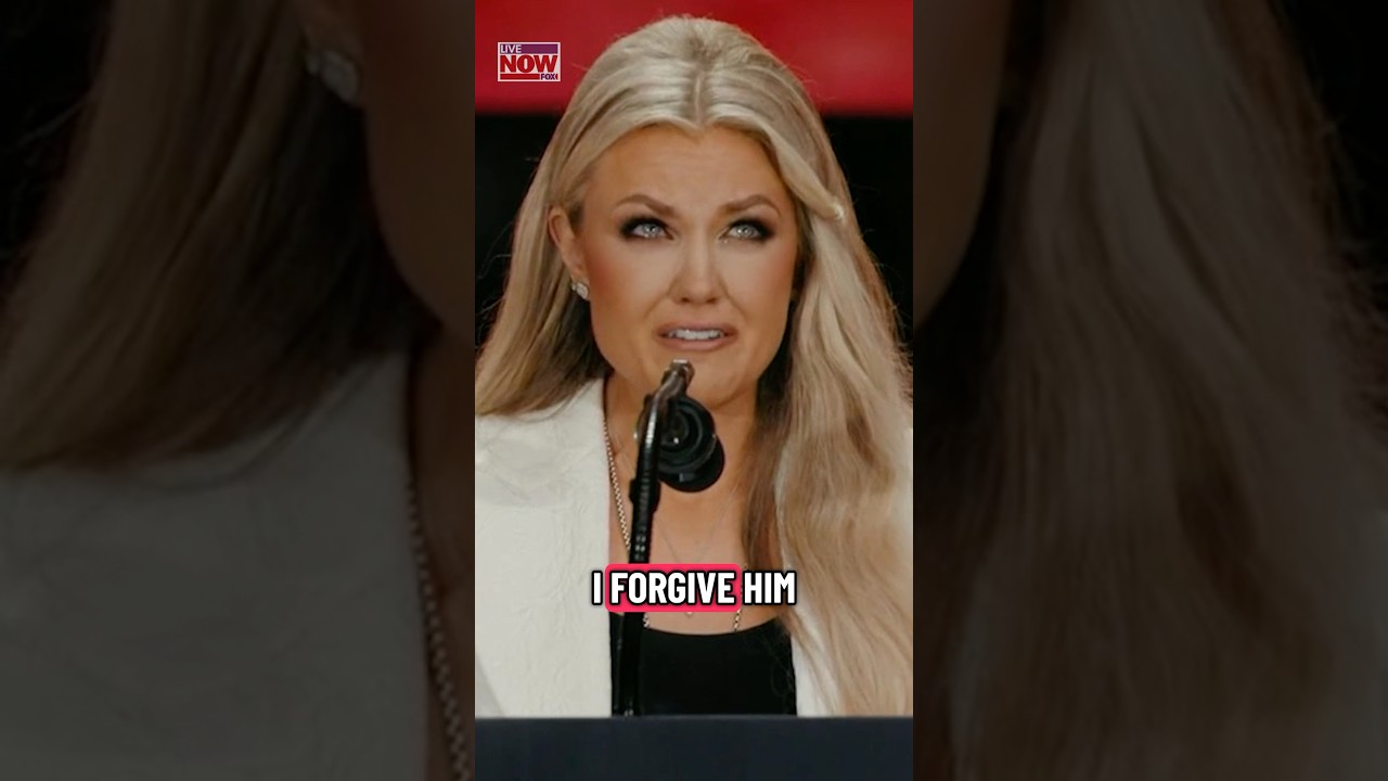 Erika Kirk on husband’s assassin, ‘I forgive him’