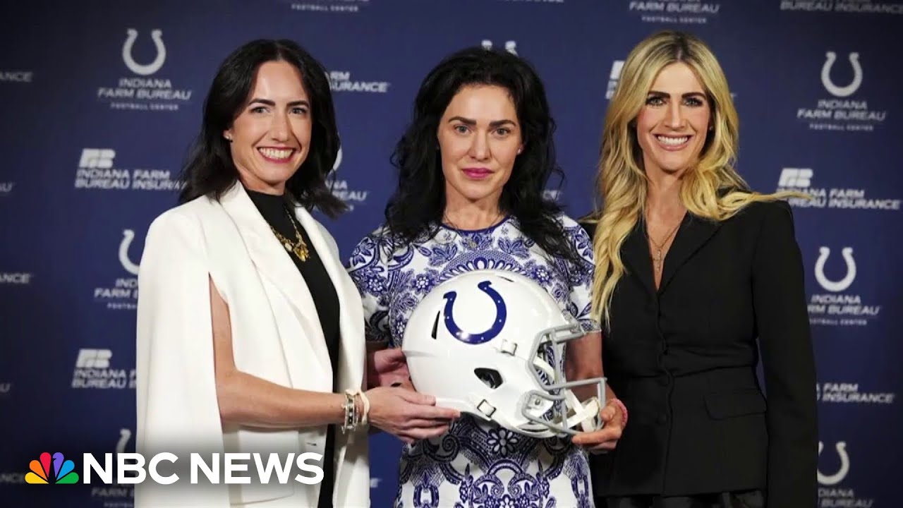 Exclusive: New Indianapolis Colts owners make NFL history