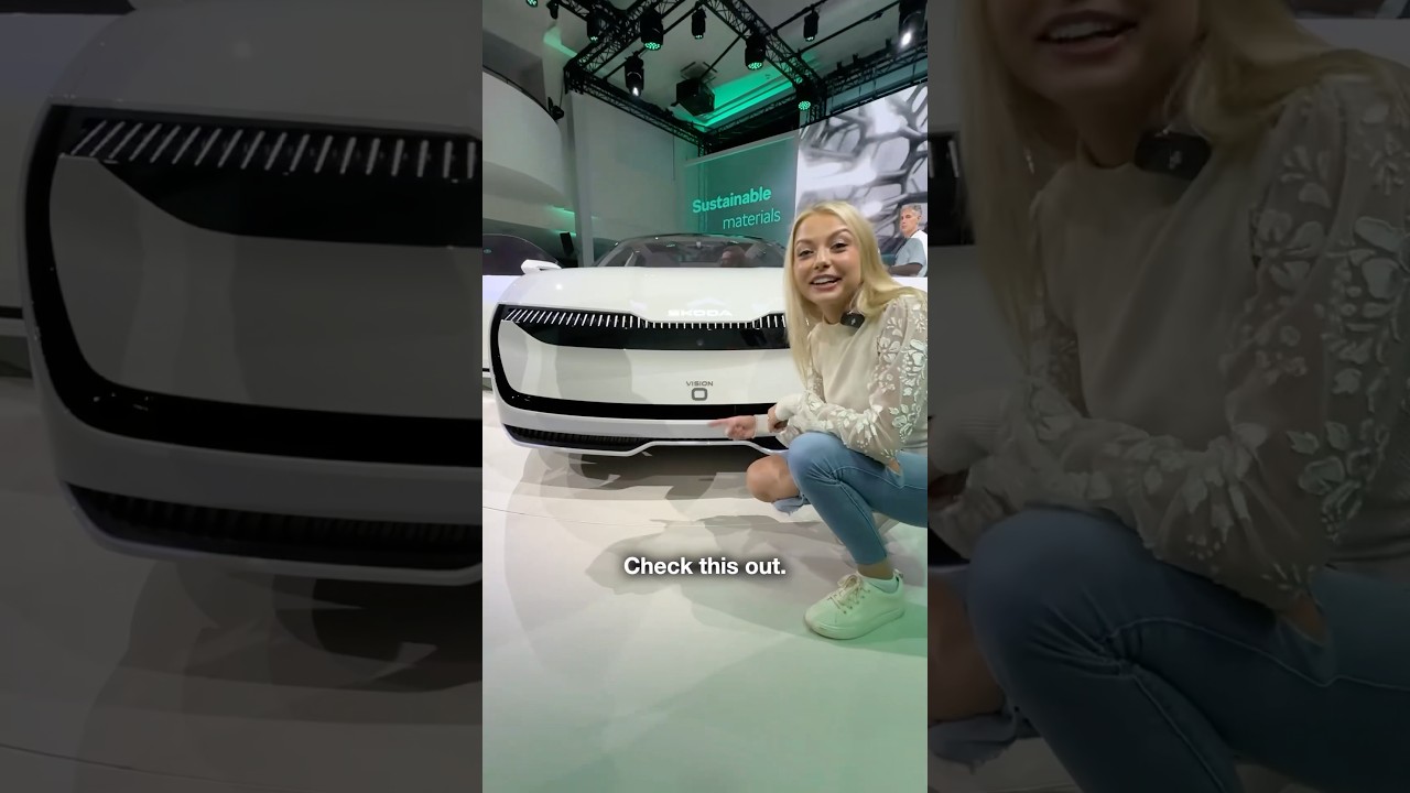 First Look At The Škoda Vision O Concept! 😍 ​⁠@sbxcars  #skoda #conceptcar #cars