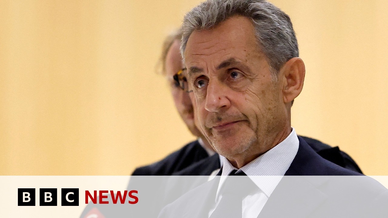 Former French president Nicolas Sarkozy given five-year sentence after Libya case | BBC News