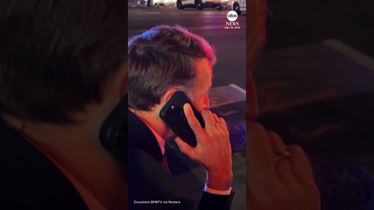 French President Macron calls Trump after getting stuck in NYC traffic