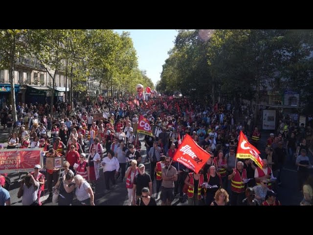 French unions announce fresh day of strikes after talks with PM Lecornu collapse
