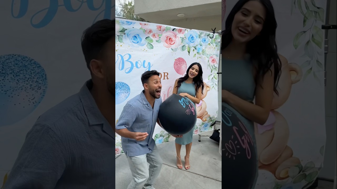 Gender reveal gone wrong 🥲⚫️