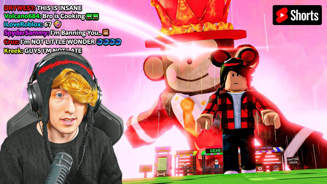 grow a garden admin abuse (new update) #shorts