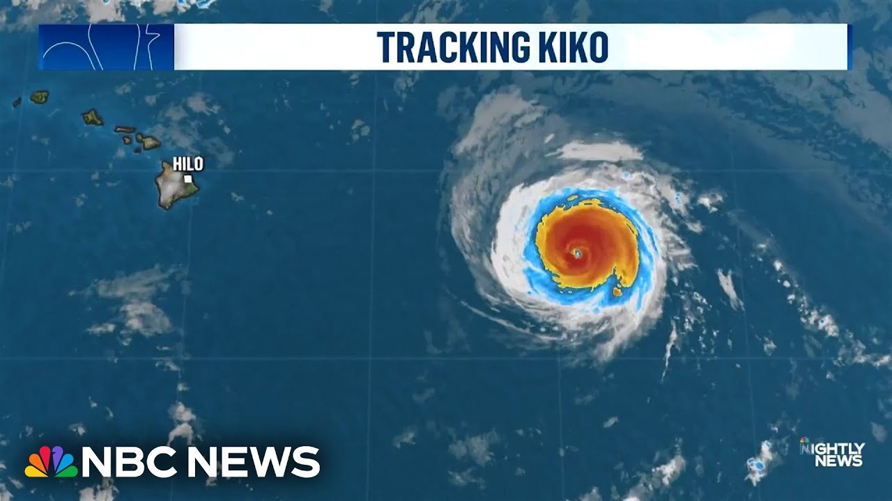 Hawaii braces for dangerous conditions from Hurricane Kiko