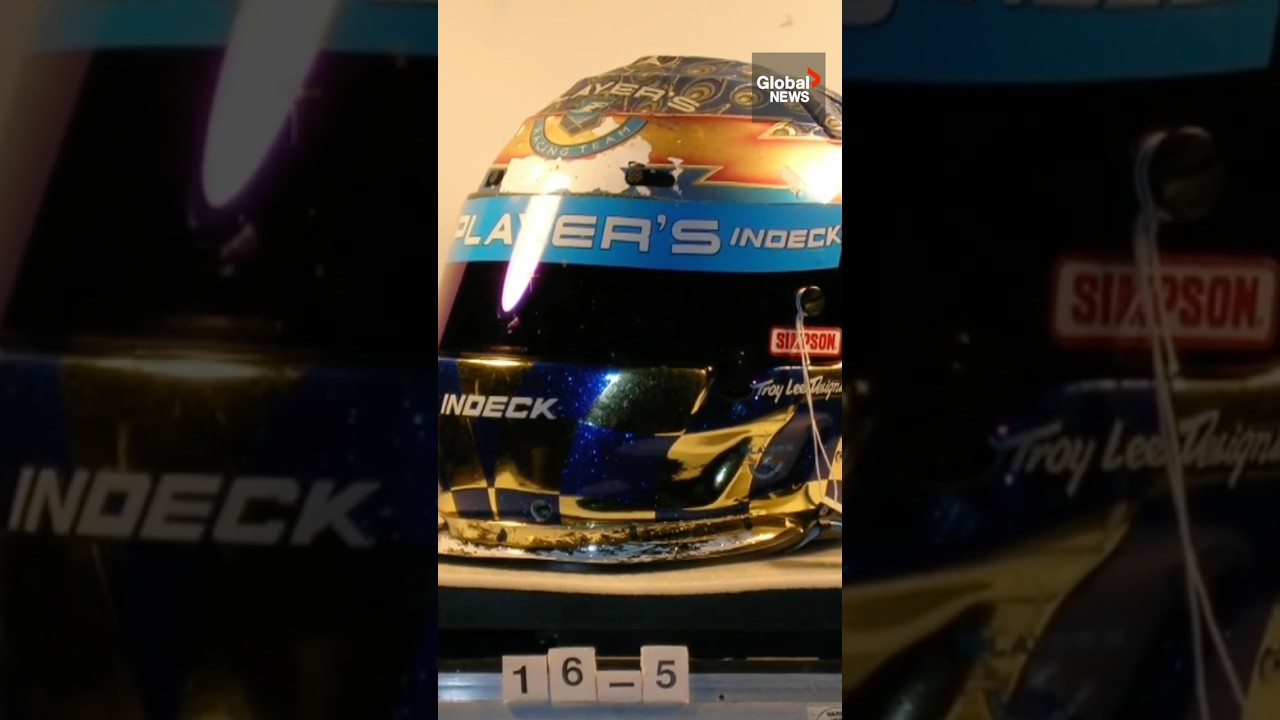 Helmet of late IndyCar racer Greg Moore stolen from BC Sports Hall of Fame 🏎️🏁
